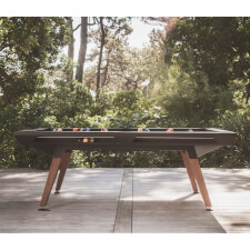 The Cornilleau Origin Outdoor Pool Table Black.