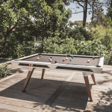 The Cornilleau Origin Outdoor Pool Table in White.