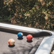 The Cornilleau Origin Outdoor Pool Table Pocket.
