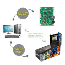 The AtGames Legends Micro Pinball VIBS Installation Instructions.