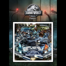 The Playfield Design of the AtGames Jurassic World Virtual Pinball.
