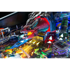 The Playfield Features of the Stern Dungeons & Dragons: The Tyrant's Eye Premium Pinball Machine
