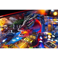 The Playfield Features of the Stern Dungeons & Dragons: The Tyrant's Eye LE Pinball Machine