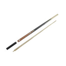 The Pureline Focus 1/2-Joint Cue with Mini-Butt Extension.