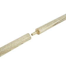 The Pureline Focus 1/2-Joint Cue with Mini-Butt Extension.