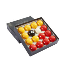 Pureline Premium 2-Inch Red & Yellow Pool Balls.