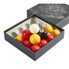Pureline Premium 2-Inch Red & Yellow Pool Balls.