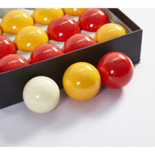 Pureline Premium 2-Inch Red & Yellow Pool Balls.