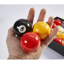 Pureline Premium 2-Inch Red & Yellow Pool Balls.