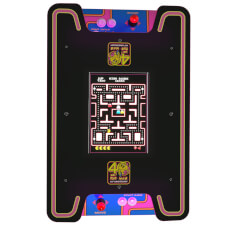 The Ms Pac-Man cocktail arcade.