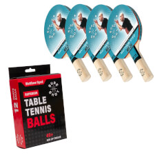 The Sure Shot Indoor Table Tennis Accessory Pack for 4-Players
