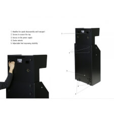 The Cyberdart darts machine.