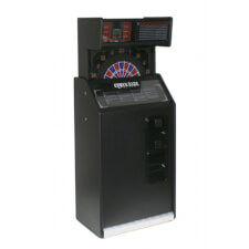 The Cyberdart darts machine retracted..