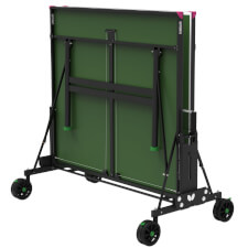 The Butterfly Spirit Match L22 tennis table closed in green.