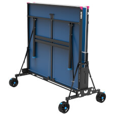 The Butterfly Spirit Match L22 tennis table closed in blue.