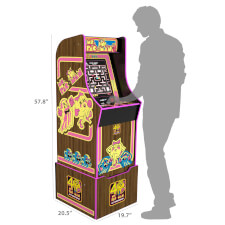 The Arcade1Up Ms. Pac-Man 40th Anniversary Arcade Machine