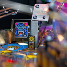 The Stern King Kong: Myth of Terror Island Premium Pinball Machine features.