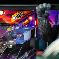 The Stern King Kong: Myth of Terror Island Premium Pinball Machine features.