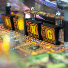 The Stern King Kong: Myth of Terror Island Premium Pinball Machine features.