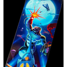 The Stern King Kong: Myth of Terror Island Premium Pinball Machine cabinet artwork.