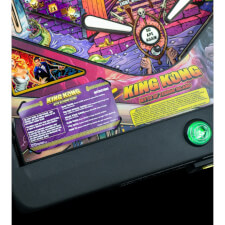 The Stern King Kong: Myth of Terror Island Premium Pinball Machine instructions.
