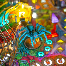 The Stern King Kong: Myth of Terror Island Premium Pinball Machine features.