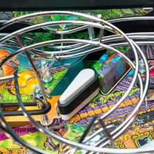 The Stern King Kong: Myth of Terror Island Premium Pinball Machine features.