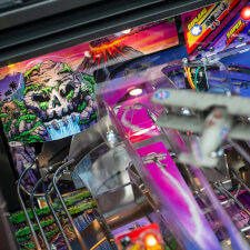 The Stern King Kong: Myth of Terror Island Pinball Machine limited edition features.