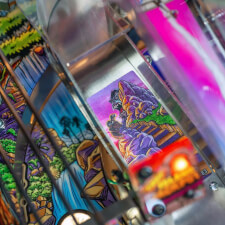 The Stern King Kong: Myth of Terror Island Pinball Machine limited edition features.