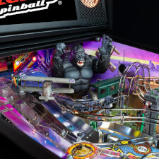 The Stern King Kong: Myth of Terror Island  Pinball Machine limited edition features.