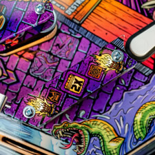 The Stern King Kong: Myth of Terror Island Pinball Machine limited edition features.
