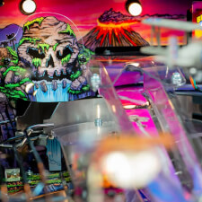 The Stern King Kong: Myth of Terror Island Pinball Machine limited edition features.