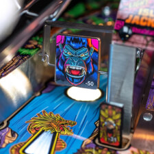 The Stern King Kong: Myth of Terror Island Pinball Machine limited edition features.