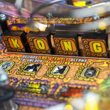 The Stern King Kong: Myth of Terror Island Pinball Machine limited edition features.