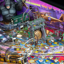 The Stern King Kong: Myth of Terror Island Pinball Machine limited edition features.