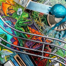 The Stern King Kong: Myth of Terror Island Pinball Machine limited edition features.