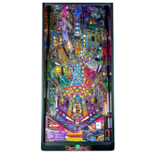 The Stern King Kong: Myth of Terror Island LE Pinball Machine playfield.