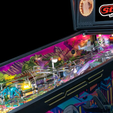 The Stern King Kong: Myth of Terror Island LE Pinball Machine playfield.