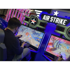The LAI Airstrike Twin Arcade Machine.