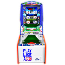 The Sega Quarterback pro arcade machine.