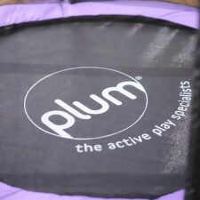The Plum Junior Stardust Springsafe trampoline.