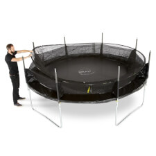 Plum Space Zone II Evolution Springsafe Trampoline and enclosure.