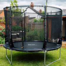Plum Space Zone II Evolution Springsafe Trampoline and enclosure.