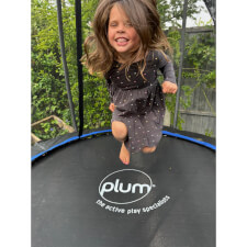 The Plum Deluxe Springsafe Trampoline & Enclosure.