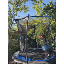 The Plum Deluxe Springsafe Trampoline & Enclosure.
