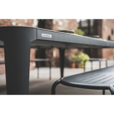 The Cornilleau Hyphen Indoor & Outdoor Table Tennis Table.