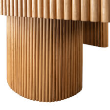 The Presidential Billiards Washington pool table legs.