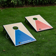 The Strikeworth Cornhole set.