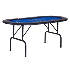 The Tekscore folding poker table.