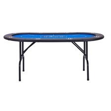 The Tekscore folding poker table.